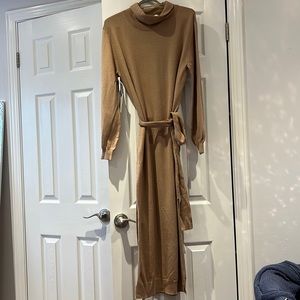 The Group by Babaton Ono dress in Tannin